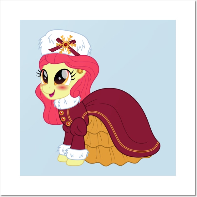 Holiday Apple Bloom Wall Art by CloudyGlow